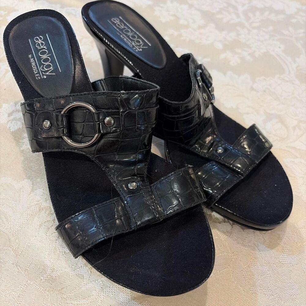 Aerosoles Women's Black Sandals